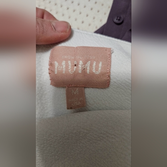 SHOW ME YOUR MUMU Dory Bodysuit in White. Size Medium - Picture 12 of 12